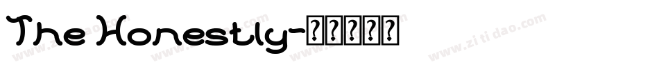 The Honestly字体转换